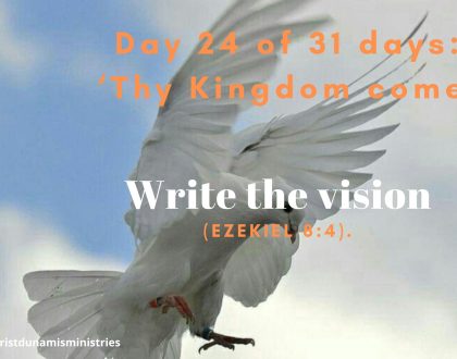 Write the vision