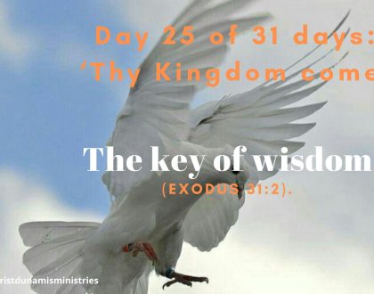 The key of wisdom