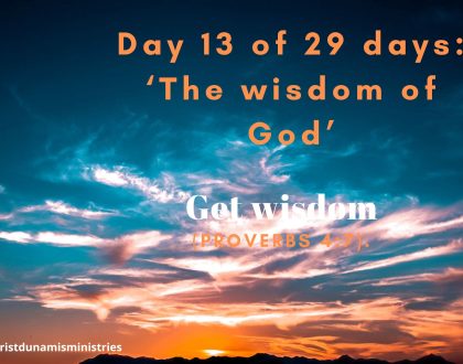 Get wisdom