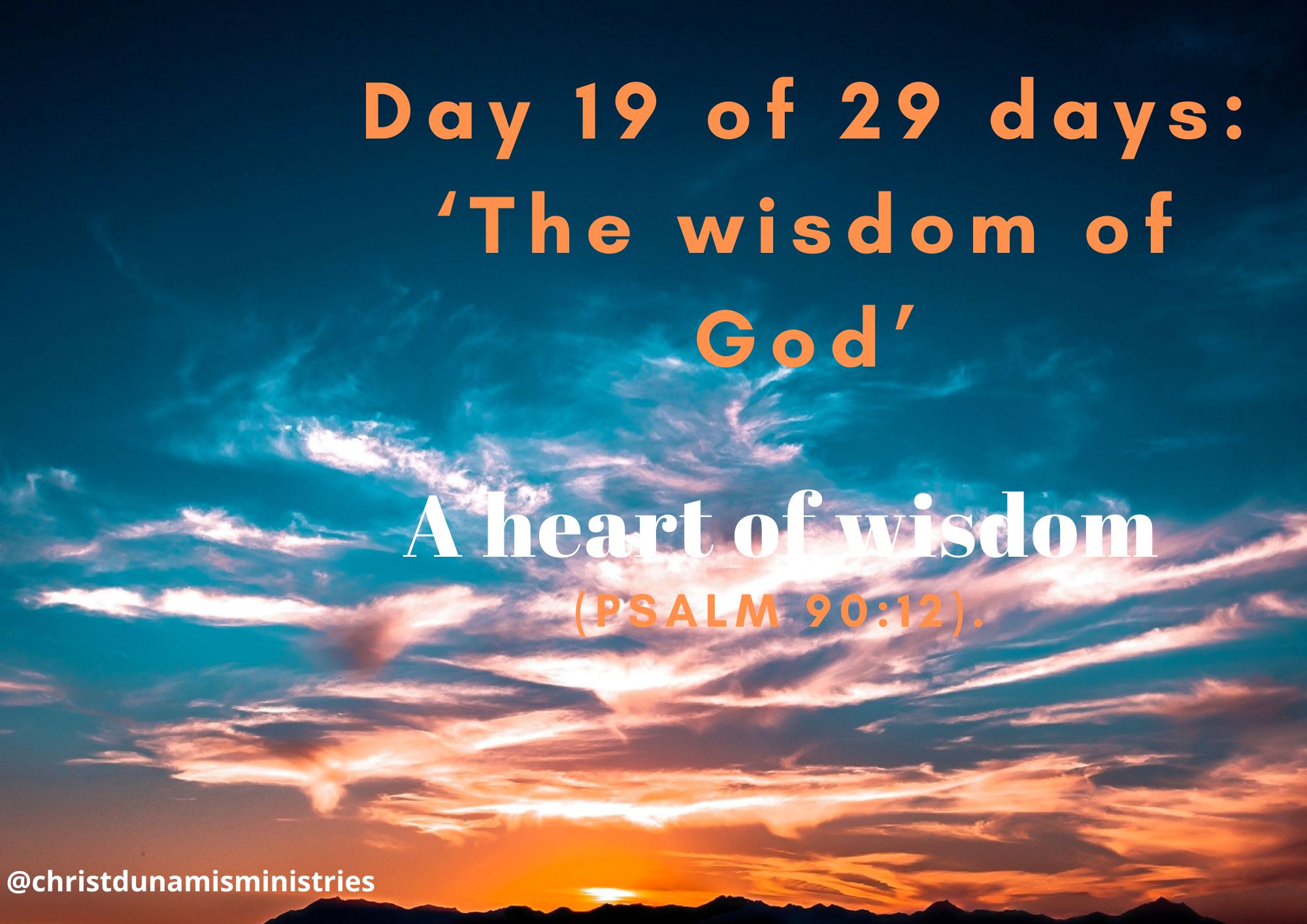 A heart of wisdom