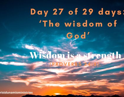 Wisdom is a strength