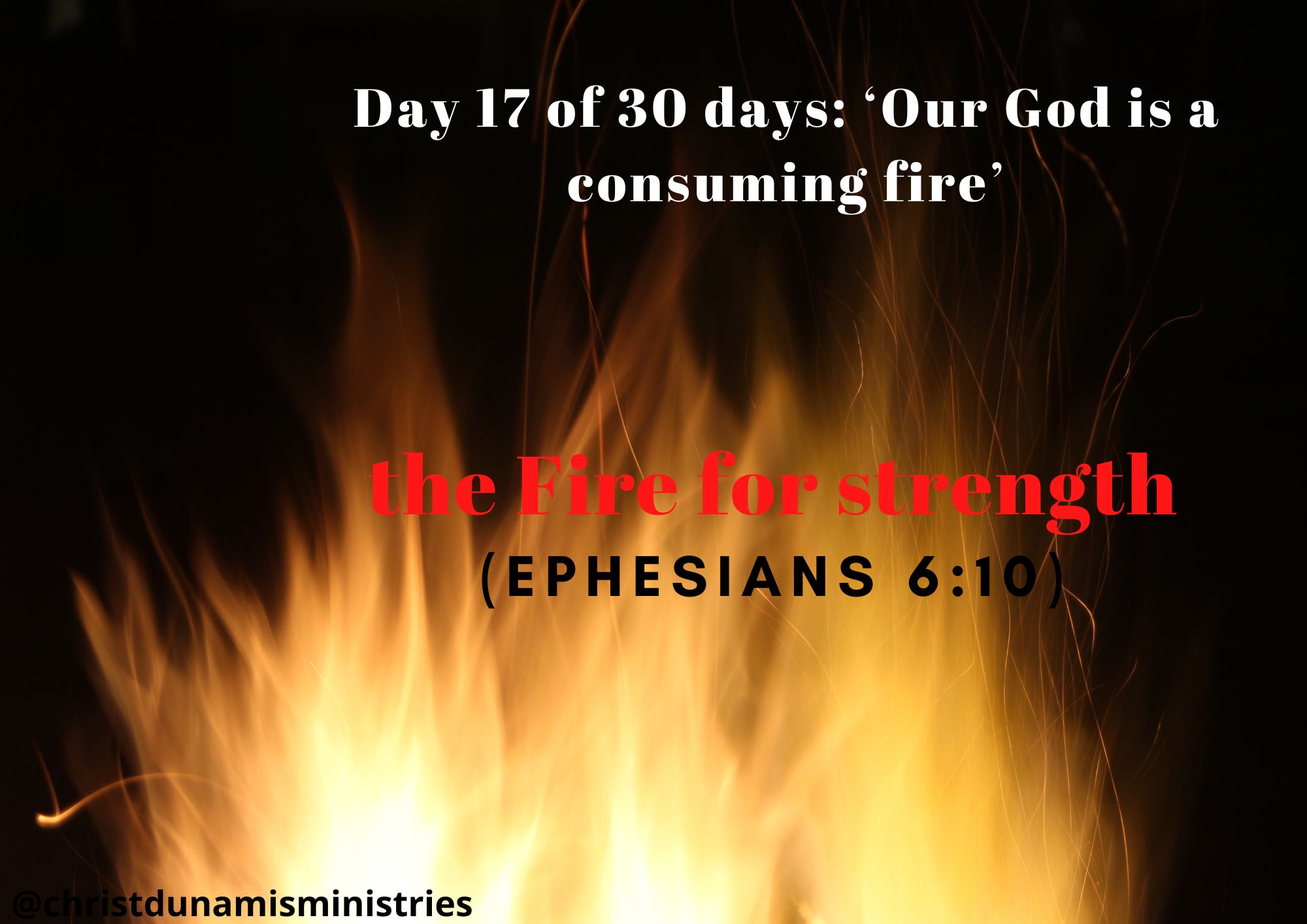 the Fire for strength