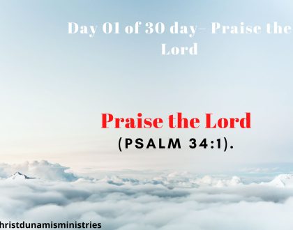 Praise the Lord