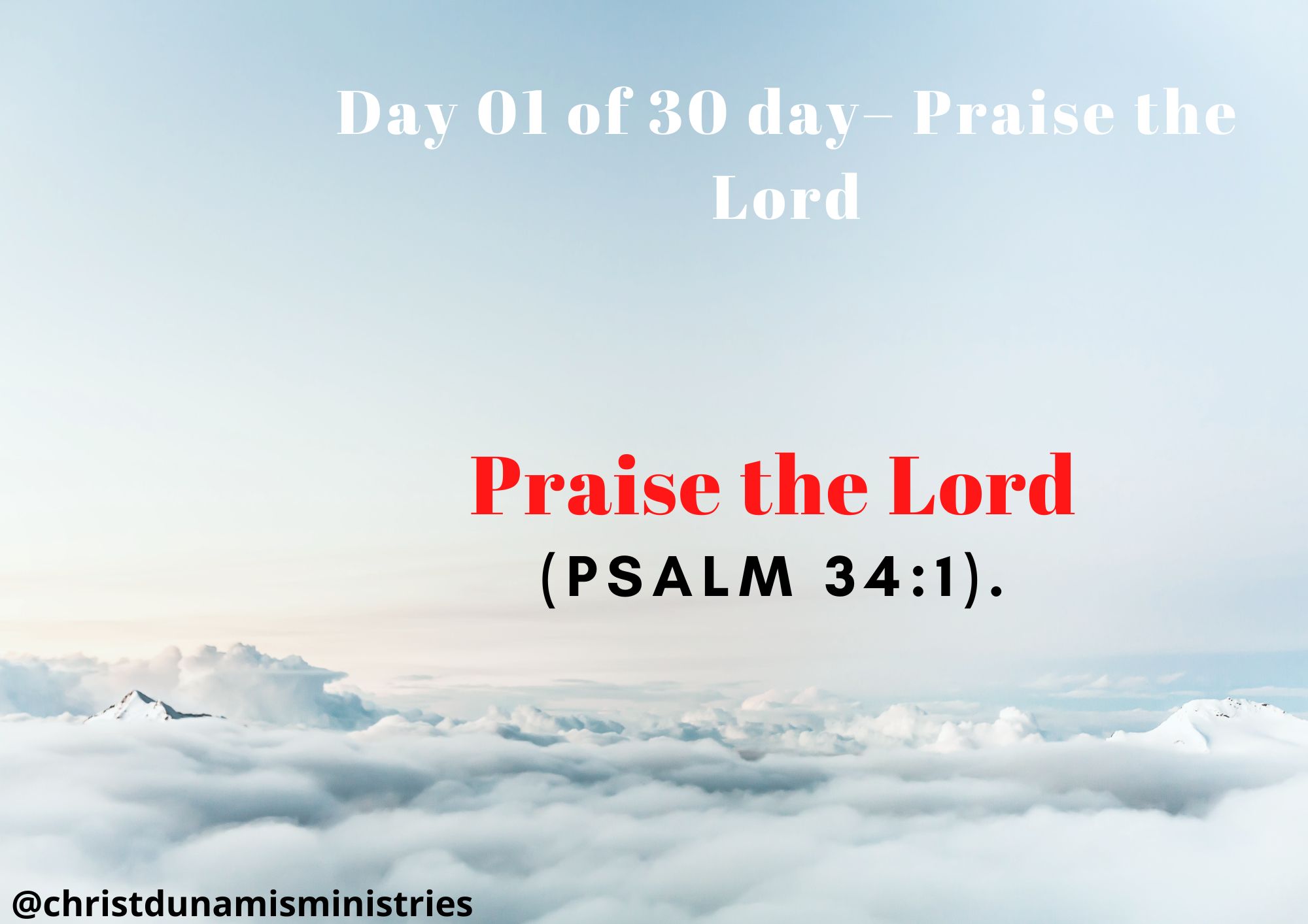 Praise the Lord