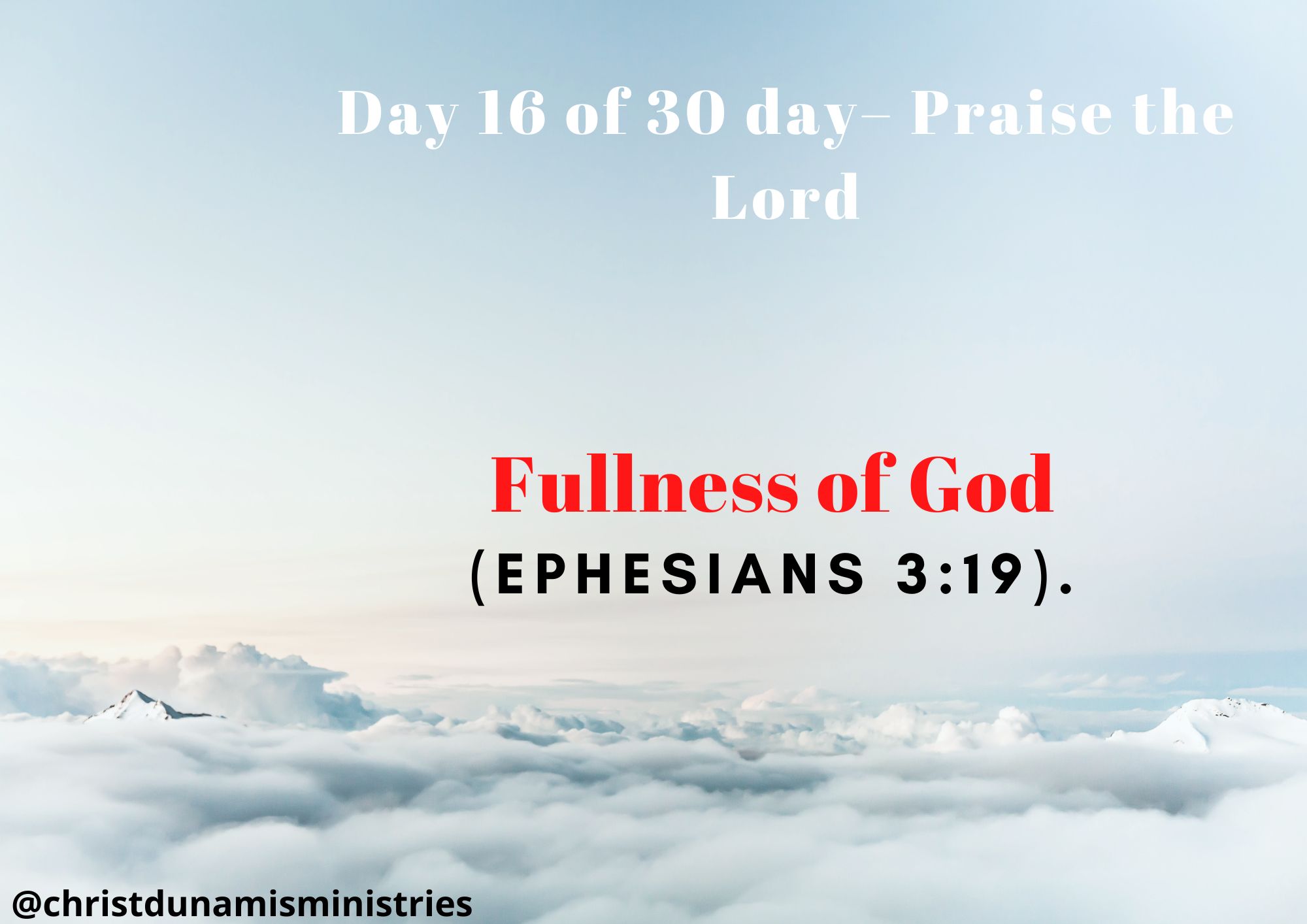 Fullness of God