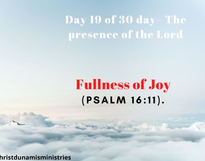 Fullness of Joy