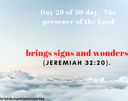 brings signs and wonders