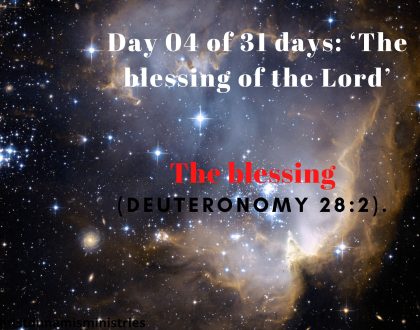 The blessing