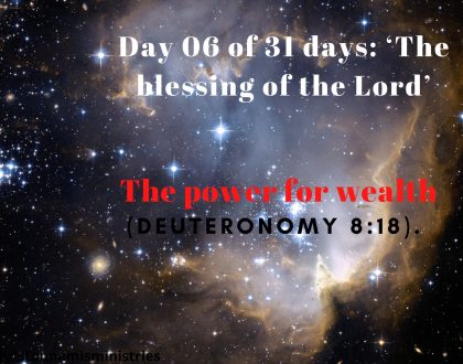 The power for wealth