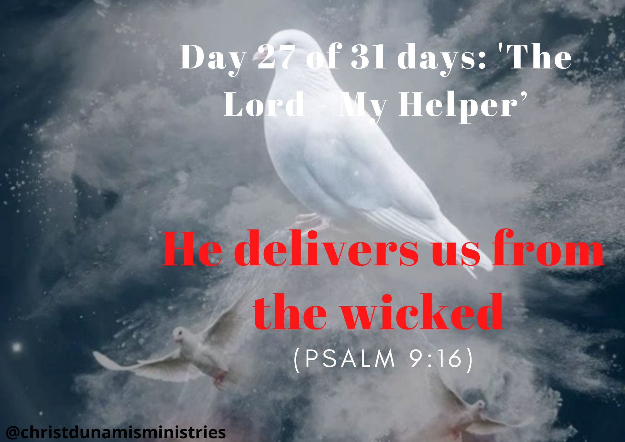 He delivers us from the wicked