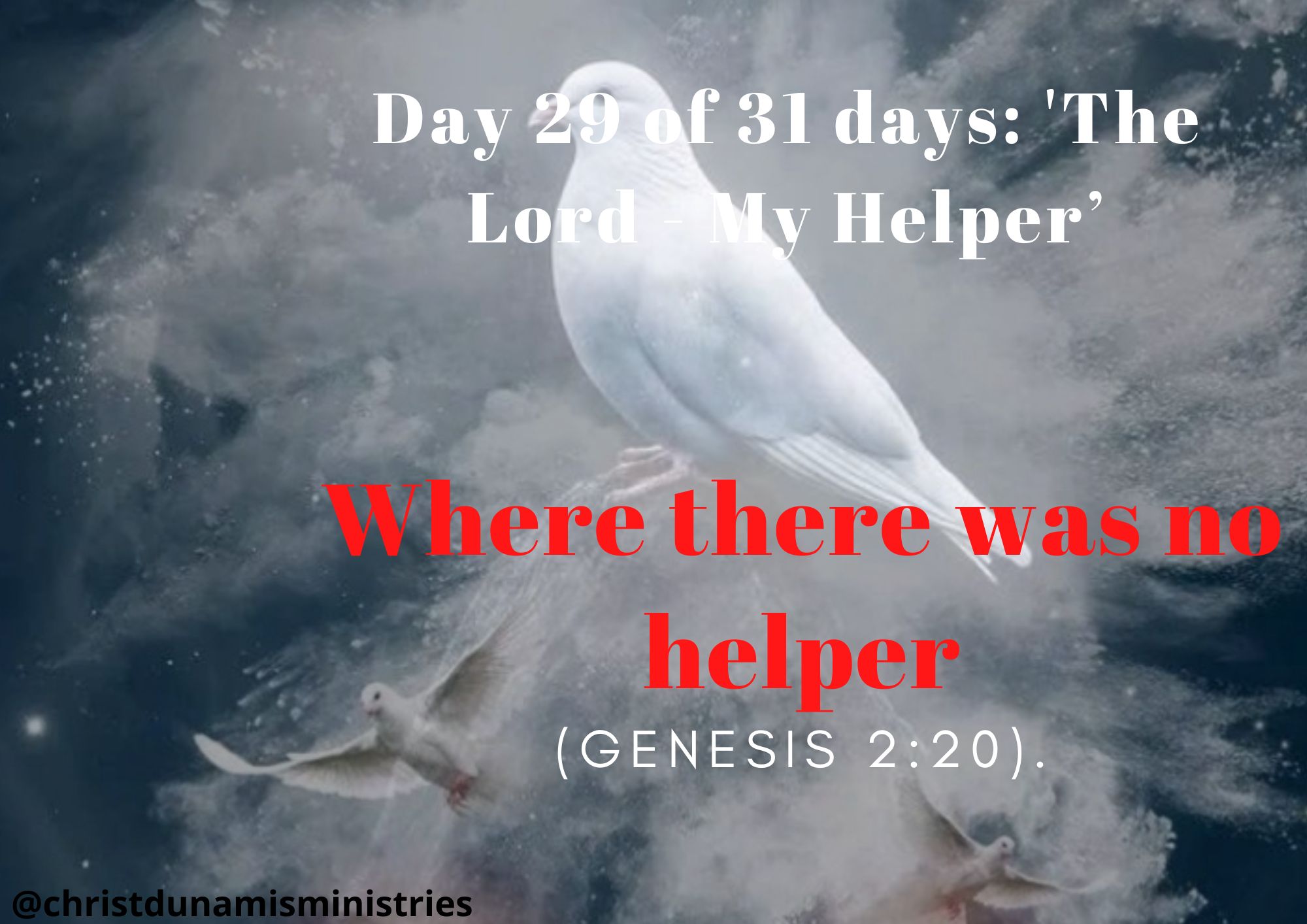 Where there was no helper