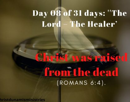 Christ was raised from the dead