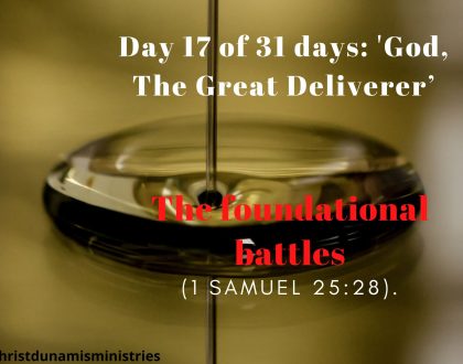 The foundational battles