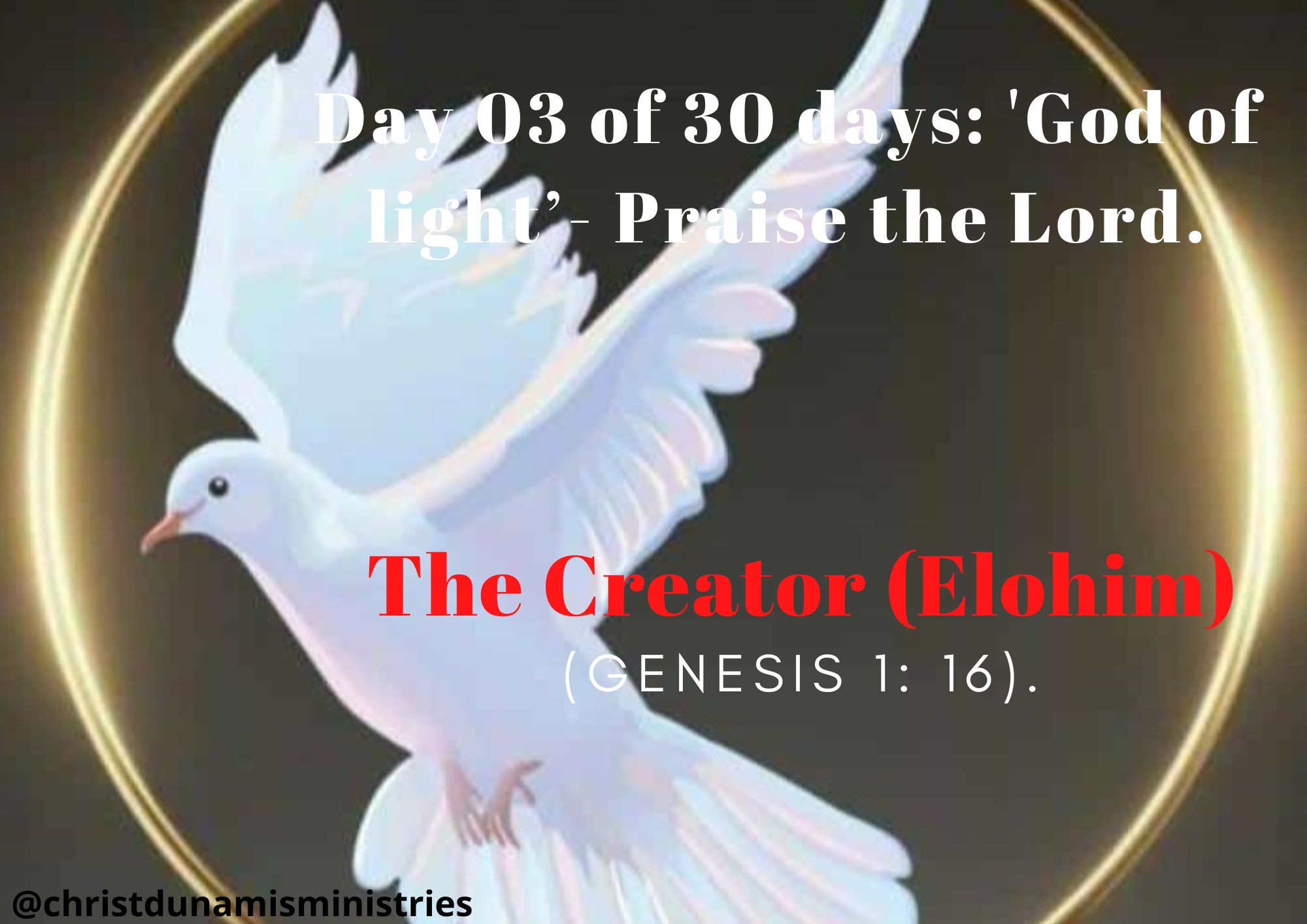 The Creator (Elohim)