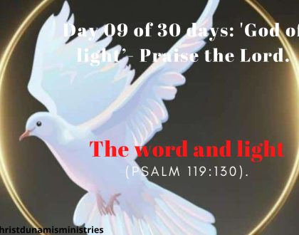 The word and light