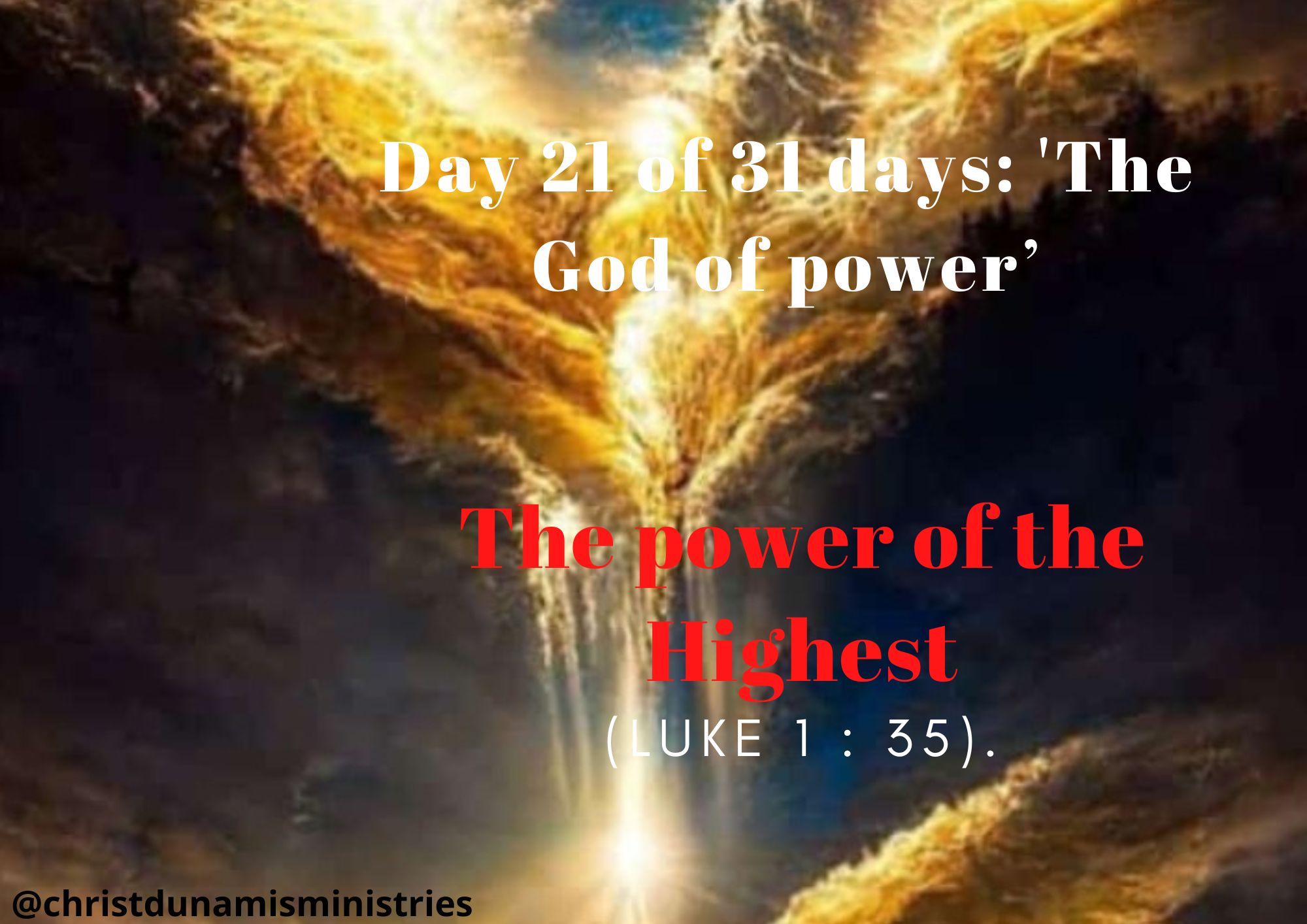 The power of the Highest